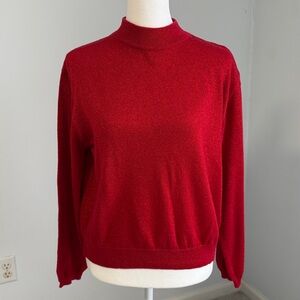 Baxter & Wells Red Sparkle Sweater SZPL